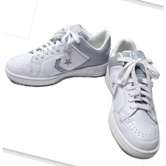 Converse Weapon Low 'White Wolf Grey' A10204C Athletic Sneaker Men's 9/EU 42.5 - Picture 1 of 8